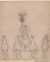 Karl Friedrich Schinkel: Quadriga, Entwurf des Eisernen Kreuzes und des auffliegenden Adlers | © bpk, Kunstbibliothek, SMB, Wolfgang Büttner